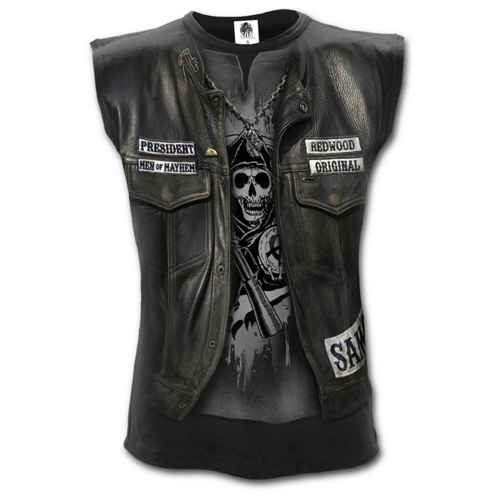 Sons Of Anarchy | Attitude Holland Kleding en accessoires Soa Sons Of Anarchy Herren Leder